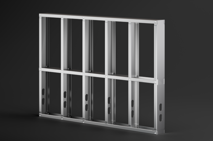 Base Frame Panel Structural Steel Frame Systems