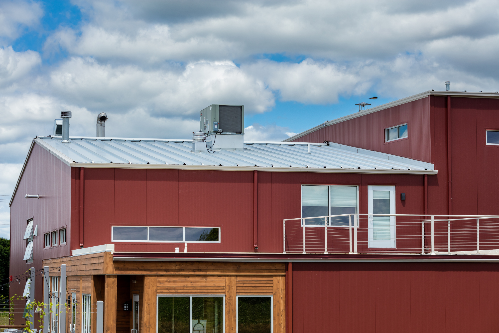 Barley John’s Brewery exterior rooftop space